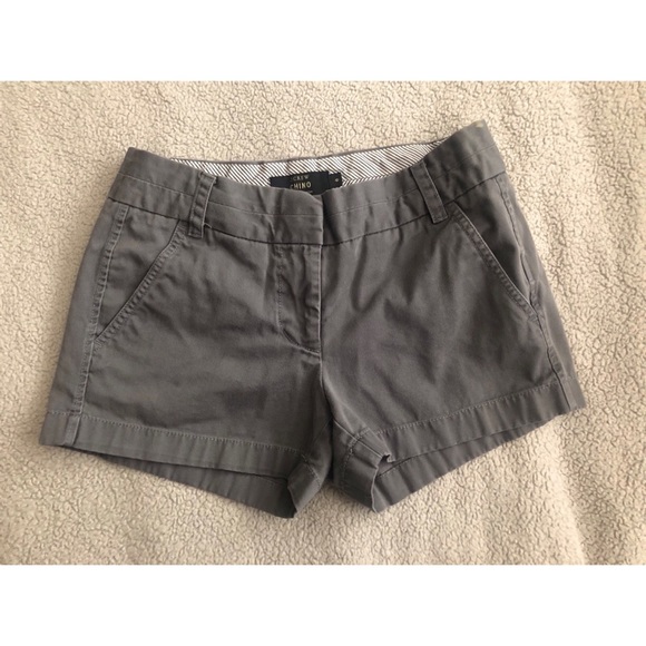 J. Crew Pants - J. Crew Chino Gray Shorts